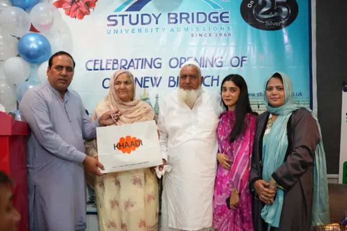 Community members join the Study Bridge new branch inauguration